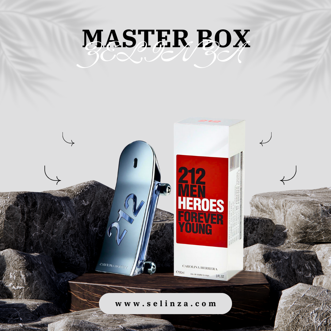 Carolina Herrera 212 Heroes Eau De Toilette For Men 90Ml