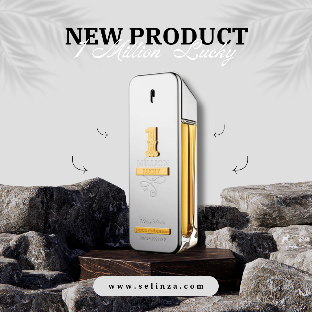 1 Million Lucky by Paco Rabanne for Men - Eau de Toilette, 100 ml