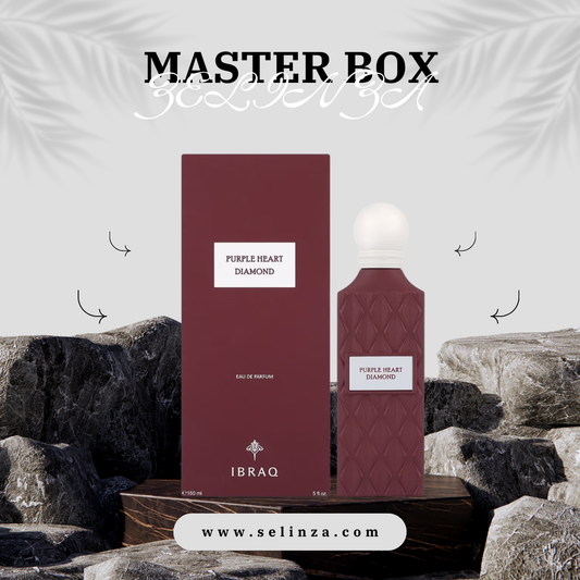 Ibrahim al qurashi perfume Purple Heart Diamond 100ml EDP