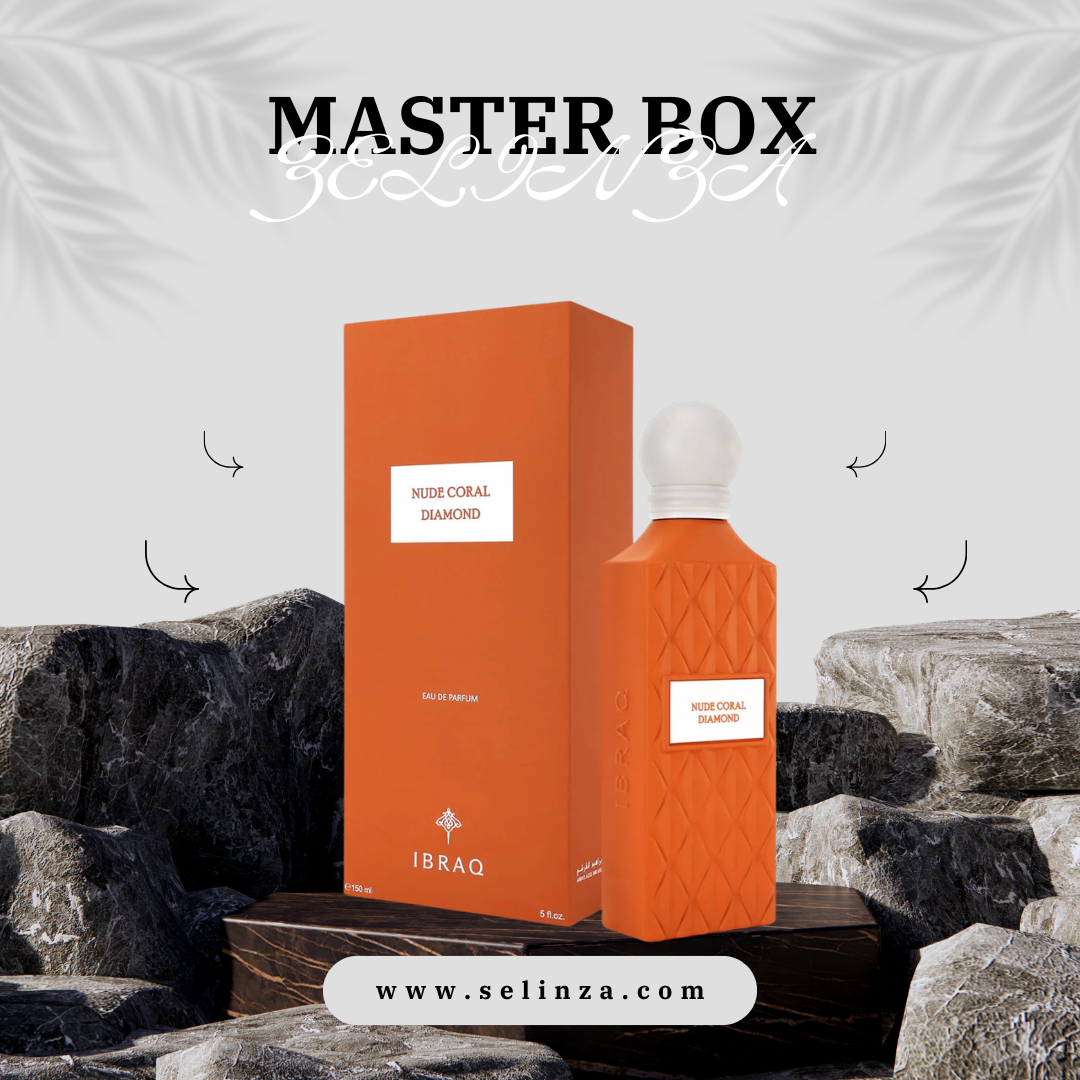 Ibrahim al qurashi perfume Nude Coral Diamond 200ml EDP