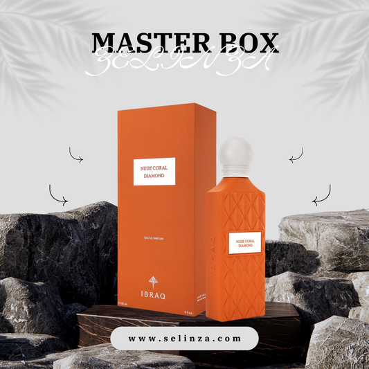 Ibrahim al qurashi perfume Nude Coral Diamond 100ml EDP