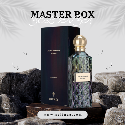 Black Diamond Incense Ibraheem AlQurashi for men 150 ml